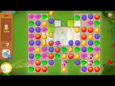 Gardenscapes New Updated Walkthrough Level 261