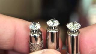 Comparing Diamond Color in Natural Daylight