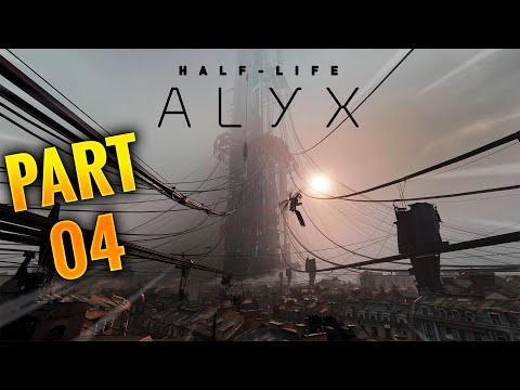 HALF LIFE ALYX No Commentary Walkthrough Part 4 [1080p 60FPS PC VR Oculus Quest 2]