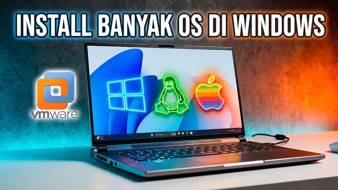 AMAZING! Cara Install VMWare WorkStation PRO 17 Gratis, Bisa Install Windows, Mac OS dan Linux