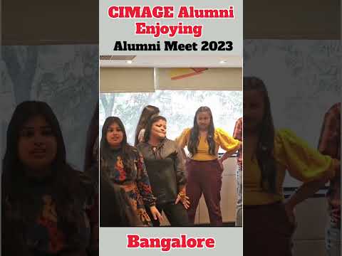 CIMAGE Alumni Enjoying at Alumni Meet 2023 in Bangalore