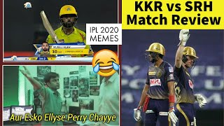 IPL MEMES 2020 | KKR vs SRH