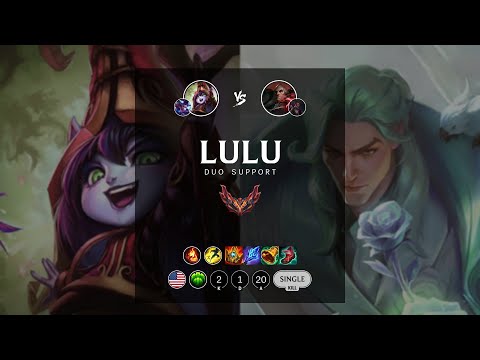 Lulu Support vs Swain - NA Grandmaster Patch 12.12