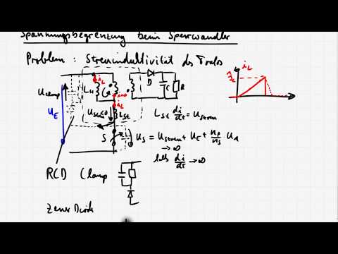 LE4_6e DC/DC Wandler - Sperrwandler - Spannungsübertragungsfunktion - Spannungsbegrenzung
