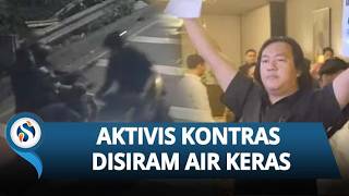 Rekaman CCTV Momen Aktivis Ham Andrie Yunus Diserang: 2 Pelaku Putar Balik, Lalu Siram Korban
