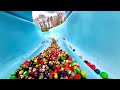 5000 Bouncy Balls Waterslide