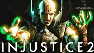 The Insane Quan Chi Epic Enchantress Ability #Vortex - Injustice 2 "Enchantress" Gameplay