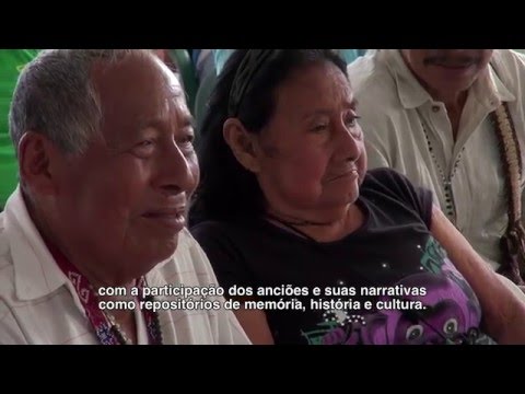 Oficina do Idioma Bain Coca com o Povo Siona do Putumayo