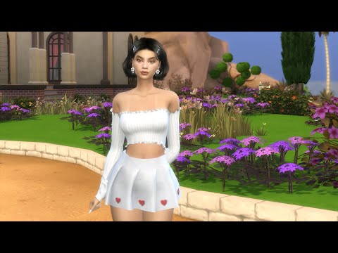 sims alpha cc style download brunette female Giselle Rivas by Bonita100 Game Video Preview