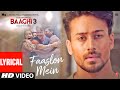 Lyrical Faaslon Mein Baaghi 3 Tiger Shroff Shraddha Kapoor Sachet Parampara