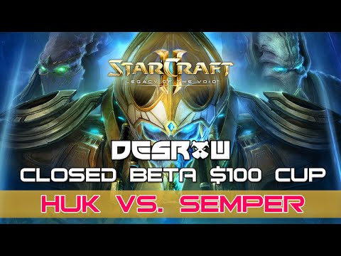 HuK vs Semper Game 3 - RO8 desRow LotV Weekly #1