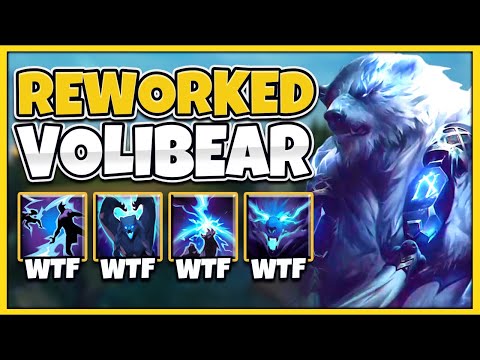 NEW VOLIBEAR REWORK IS 100% BEYOND BROKEN!!! WTF IS THIS RIOT?!? - League of Legends