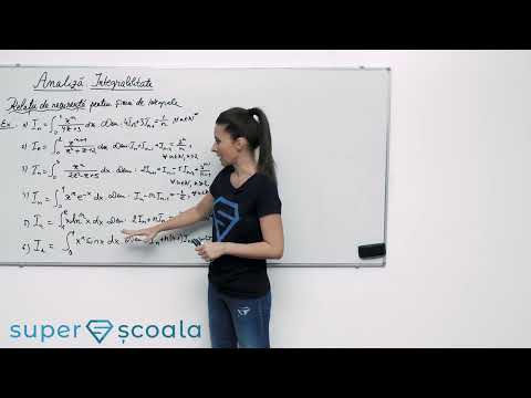 Clasa a XII-a - Relații de recurență pentru șiruri de integrale