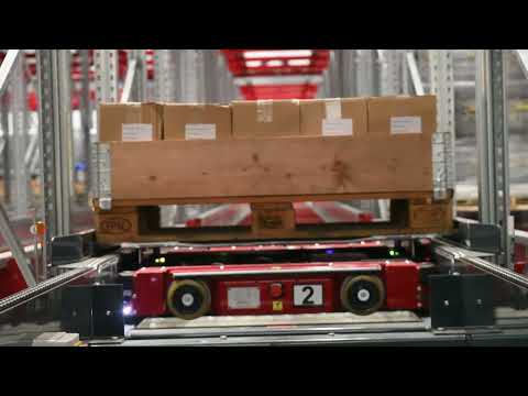 Moffett Automated Storage sysem at IFM Ltd