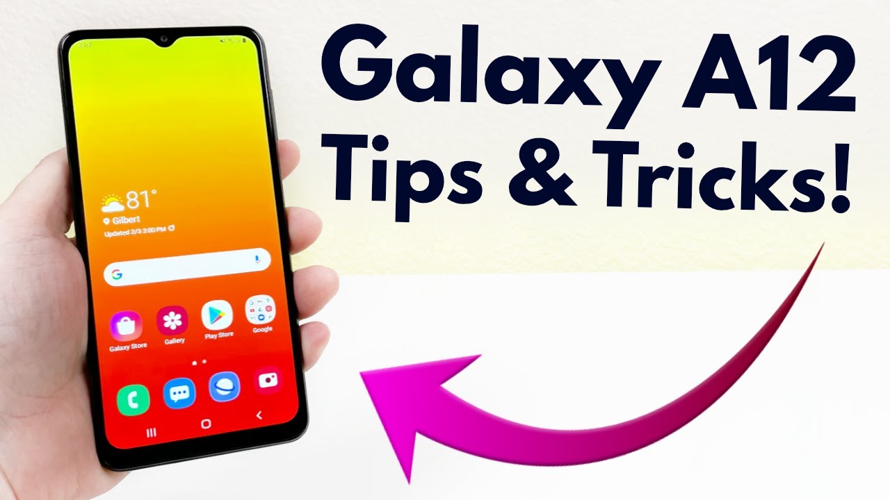 Samsung Galaxy A12 - Tips and Tricks! (Hidden Features)