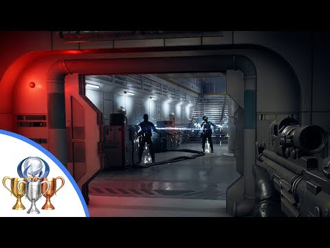 Star Wars Battlefront 2 Dark Forces - Using a Shock Droid to Shock 3 Enemies at Once (Mission 1)