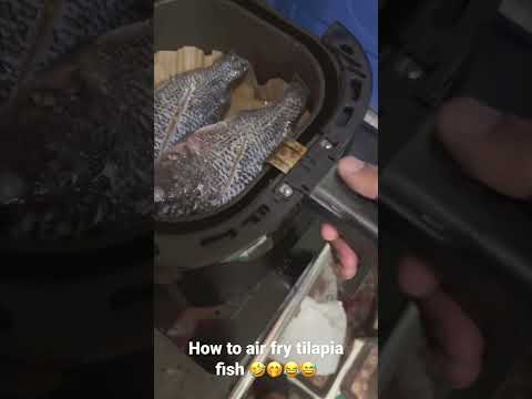 Air fry tilapia fish 🤙