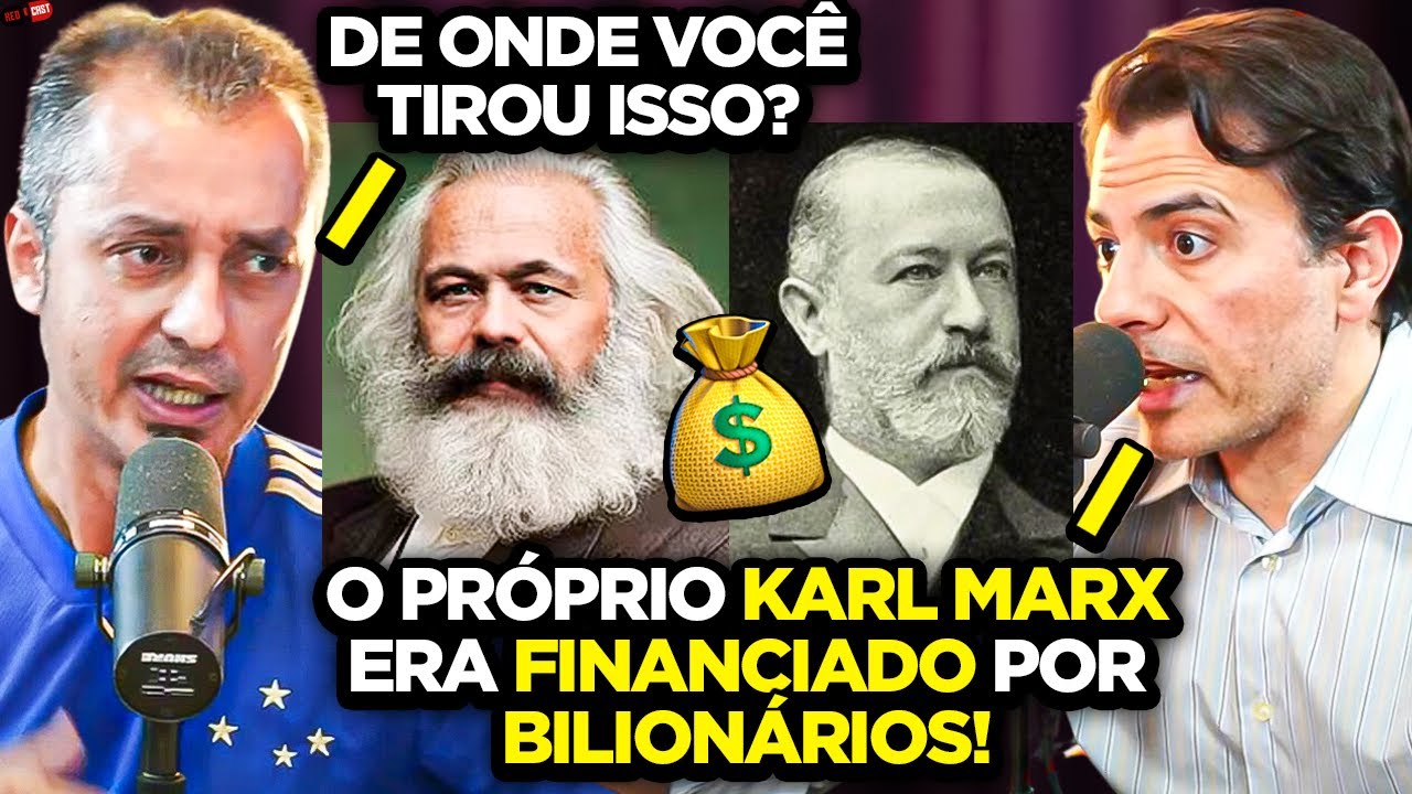 CLIMA FICOU TENSO! COMUNISTA DESCOBRE QUE KARL MARX ERA FINANCIADO POR BANQUEIROS BILIONÁRIOS!