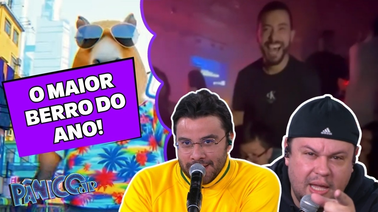 O MAIOR GRITO DA HISTÓRIA? GILBERTINHO BERROS SURTA COM PROPRÓ MARAVIGOLD NO PÂNICO