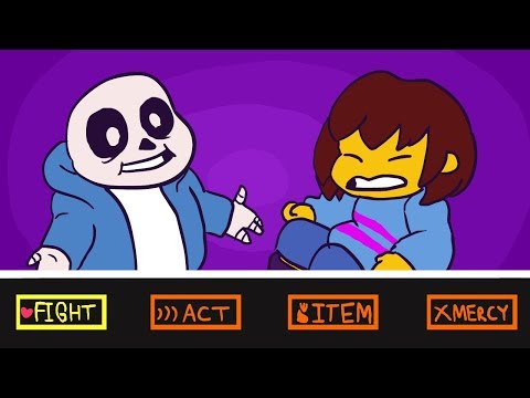 Undertale Sans boss fight PS4 edition 