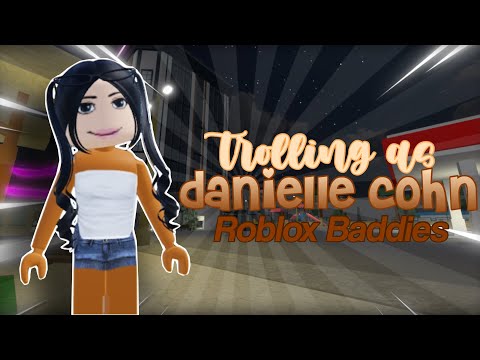 Trolling as Danielle Cohn in ROBLOX Baddies