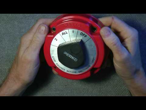 PERKO BATTERY DISCONNECT SWTICH