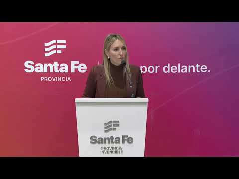 Conferencia de prensa de la vocera Virginia Coudannes