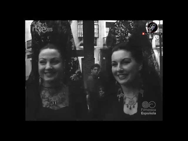 Vídeo relacionado con Sevilla semana Santa 1959 - Póster de formato 50 x 70 cm, 300 gR, venta del archivo digital HD posible, consulta