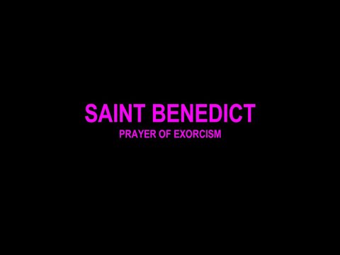 St Benedict - Prayer of Exorcism (Latin) 1080p