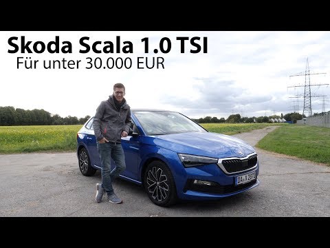 2019 Skoda Scala 1.0 TSI "Ambition" Fahrbericht / DAS gibt's für unter 30.000 Euro - Autophorie