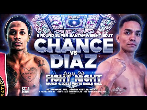 Jersey City Fight Night: Rajon Chance vs Martin Diaz (Highlight)