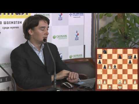 Superfinal 2011. Round 7. Alexander Morozevich commenting on his win against Peter Svidler