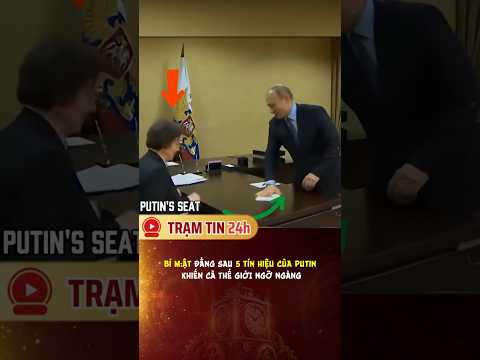 5 lần tung tín hiệu bí mật của ông Putin #tramtin24h #putin