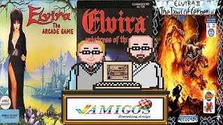 Elvira / The Arcade Game / Mistress of the Dark Review |Amigos: Everything Amiga Podcast 15