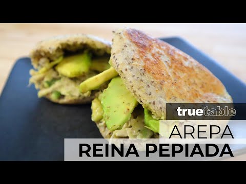 Healthy Twist on Venezuelan Reina Pepiada Arepas | Creamy Chicken & Avocado with Multigrain Arepas