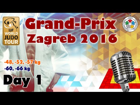 Judo Grand-Prix Zagreb 2016: Day 1