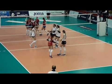Volei Alba Blaj vs Vasas Óbuda Budapesta Scor 3-0 In Chapions League