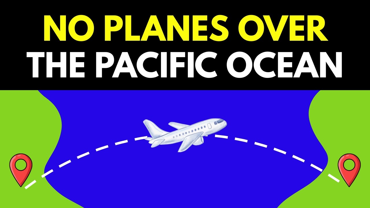 Why Planes Dont Fly Over the Pacific Ocean?