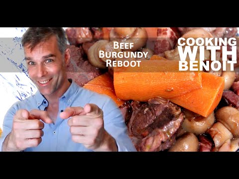Beef stew with red wine (Bœuf Bourguignon) : French...