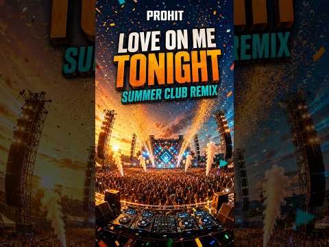 PROHIT – Love On Me Tonight | Summer Club Remix #shorts2