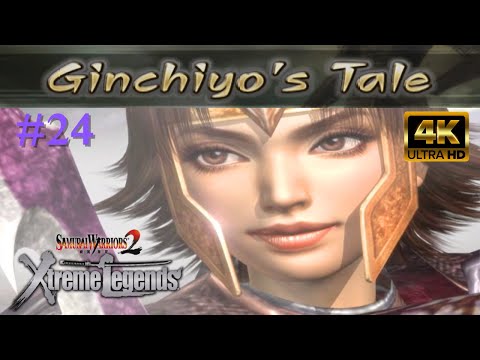 Samurai Warriors 2: Xtreme Legends [4K60][PS2] - Part 24 - Ginchiyo Tachibana's Tale (All Chapters)