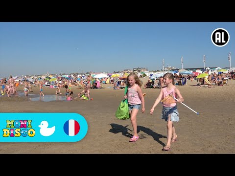 EN ÉTÉ | Chansons Pour Enfants | Les Comptines | Sur la Plage | Minidisco