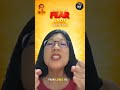 The Cure Of Fear Is Not What You Think