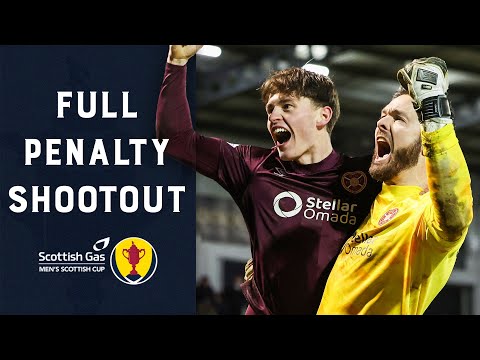 FULL PENALTY SHOOT-OUT | St. Mirren v Heart of Midlothian | Scottish Gas Scottish Cup
