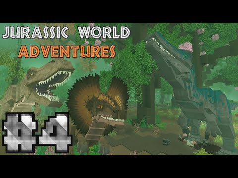 Lots of Carnivores on the Biosyn Valley - Minecraft Jurassic World Adventures | Ep4
