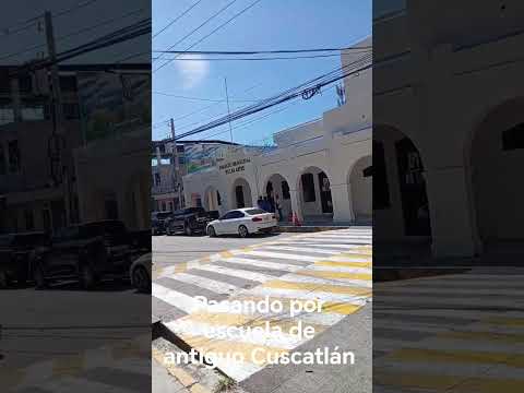 Calle principal en la libertad este antiguo Cuscatlán 🌍