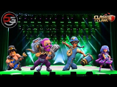 Purchasing All Party HERO SKINS in Clash of Clans