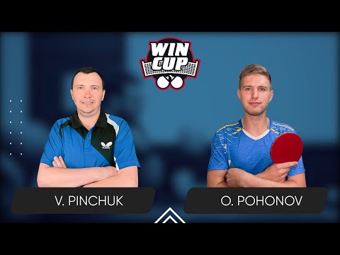 09:00 Vitalii Pinchuk - Oleksandr Pohonov West 1 WIN CUP 05.01.2024 | TABLE TENNIS WINCUP