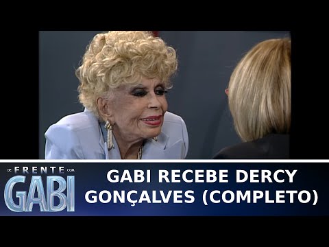 De Frente com Gabi - Dercy Gonçalves (21/06/02) | SBT Vídeos