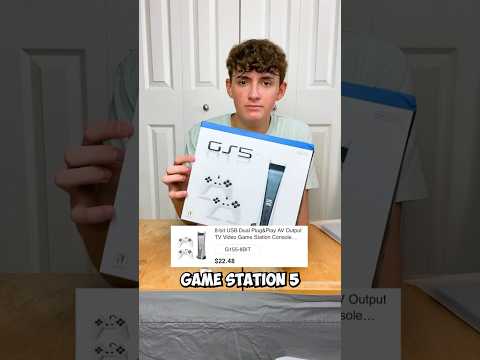 I Bought a PLAYSTATION 5 From Temu For $20… #shorts #temu #unboxing #ps5